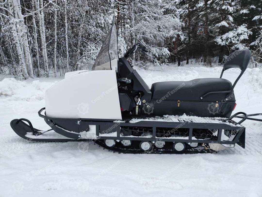 Снегоход 4Т с двигателем Лончин короткий